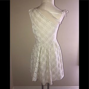 Rachel Roy Off The Shoulder White Dress